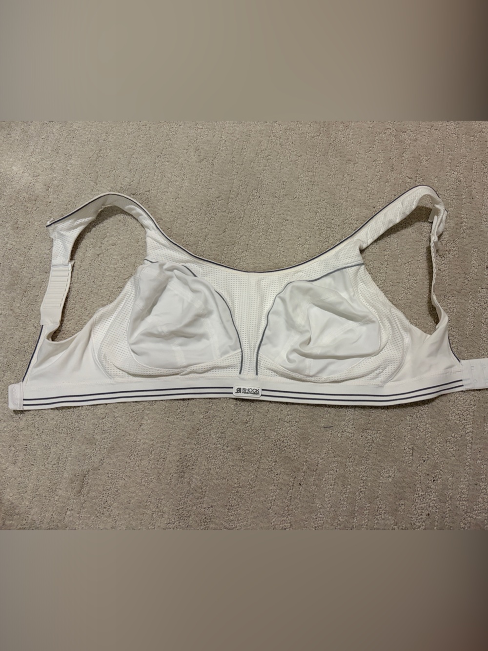 Shock absorber White High-Support Sports Bra -sz 36F